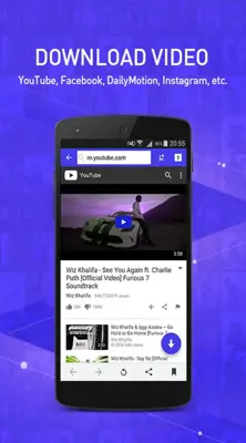 Tube Video Downloader android App screenshot 0