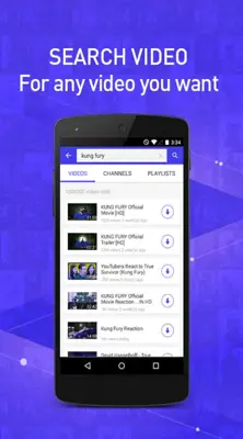 Tube Video Downloader android App screenshot 1